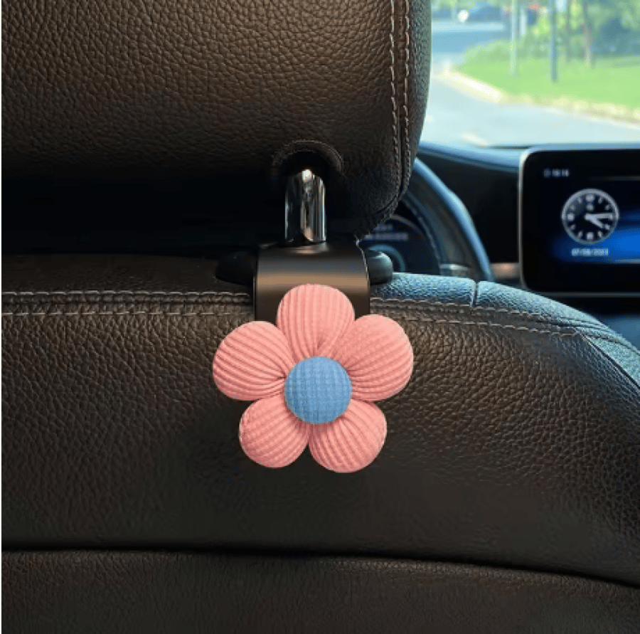 Car hooks, headrest seat organizer, automatic holder