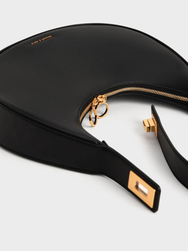 Houb الهلال bag - black