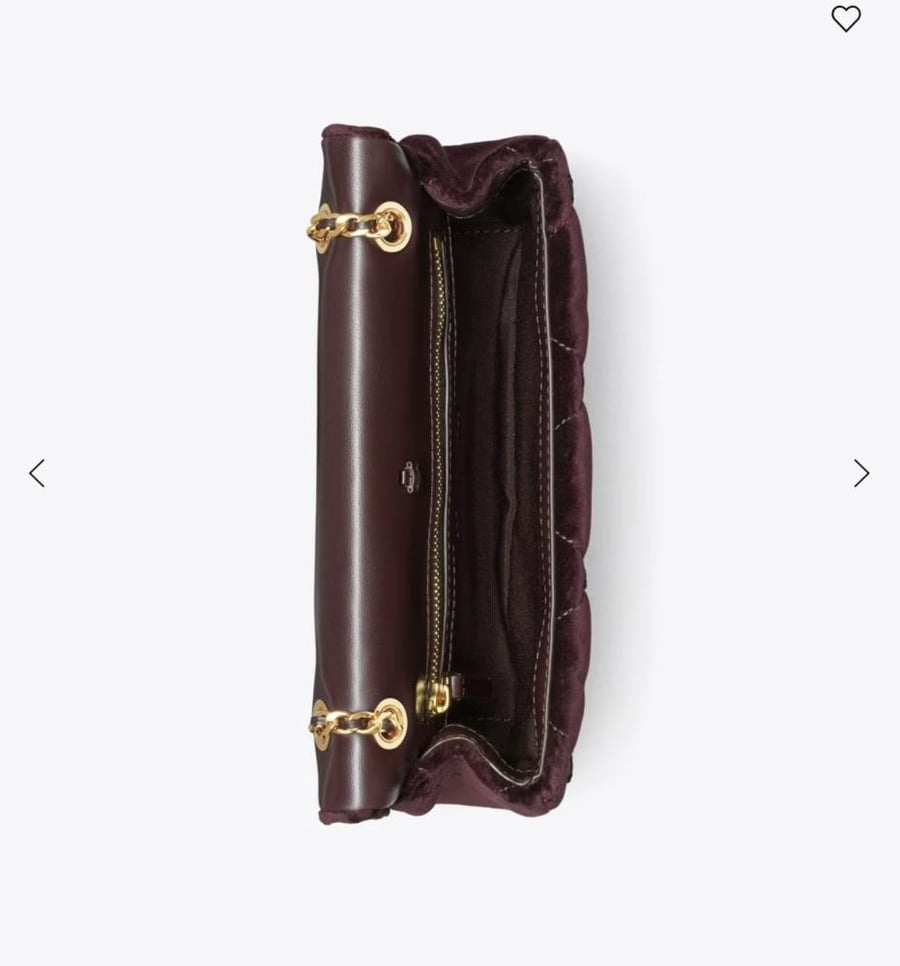 حقيبة كتف صغيرة من المخمل مزينة بعقدة الأرنب | Velvet Bunny Knot Shoulder Bag