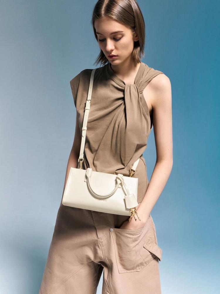 Keri mini berry bag - creamy
