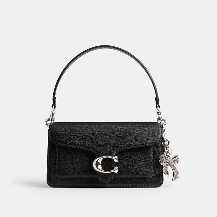 تعليقة حقيبة على شكل فيونكة / من coach