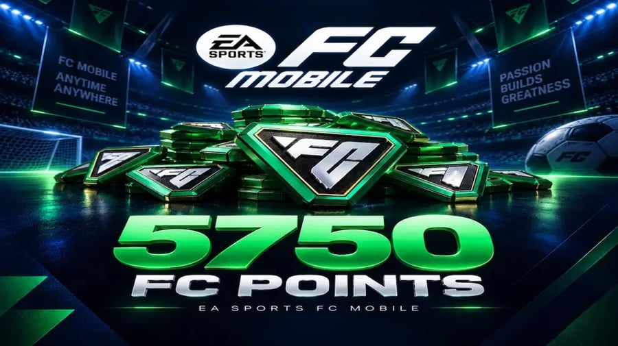 إي إف سي موبايل – نقاط FC – 5750 نقطة