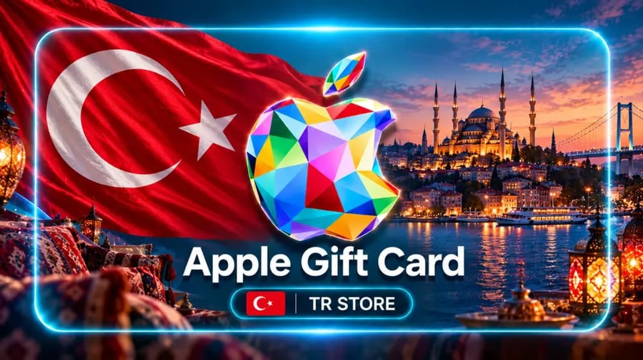 بطاقة هدايا آبل 150 ليرة تركية – ستور تركي