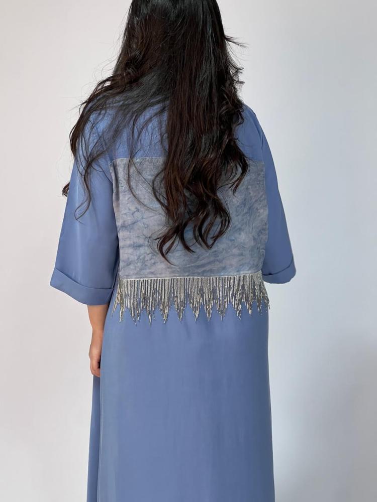 Baby blue dress