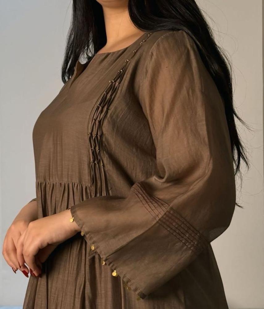 Brown Linen dress