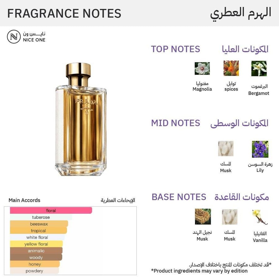 عطر أو دو برفيوم نسائي Enath زجاجة زجاجية ذهبية 100 مل موديل 2933