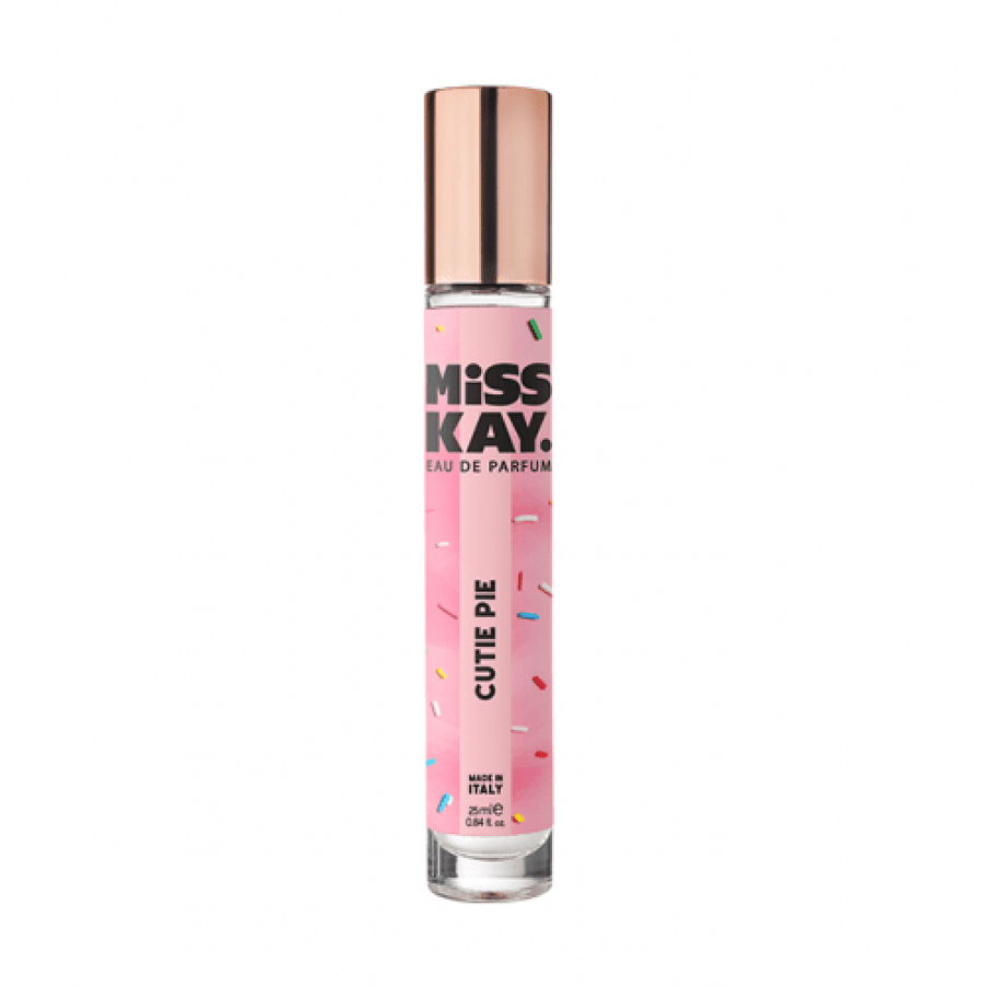 عطر نسائي أو دو برفيوم كوتي باي من Miss Kay وردي 25ml