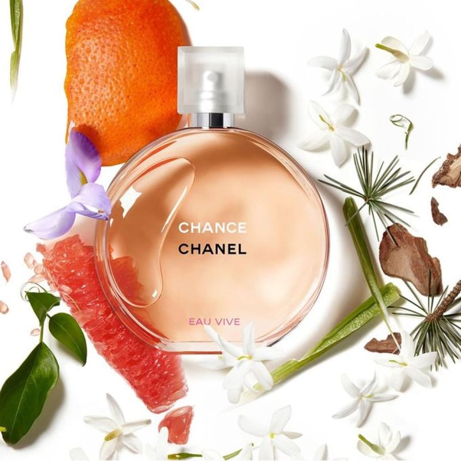 عطر نسائي شانس أو فيف او دي تواليت من شانيل بتركيبة فاخرة