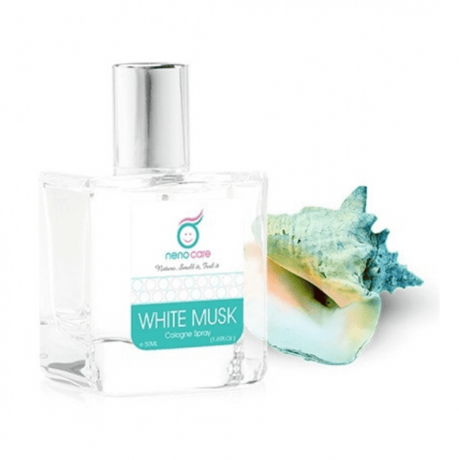 عطر وايت مسك من neno care 50مل زجاج شفاف