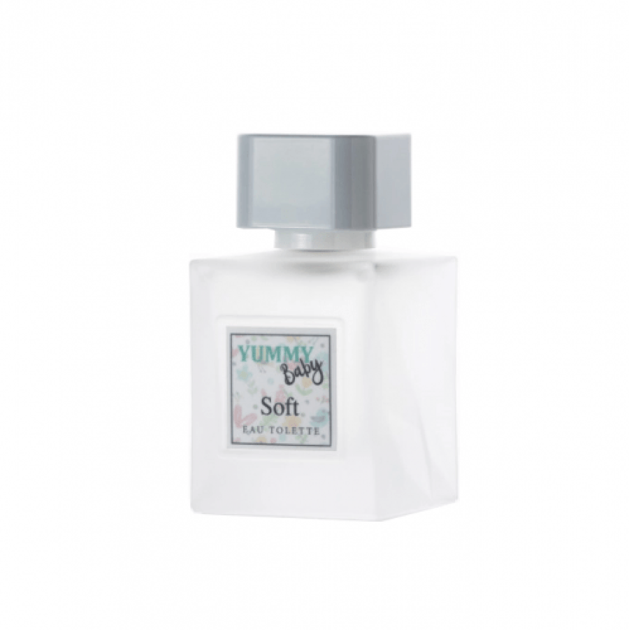 عطر أطفال سوفت او دي تواليت من YUMMY Baby زجاجة بيضاء
