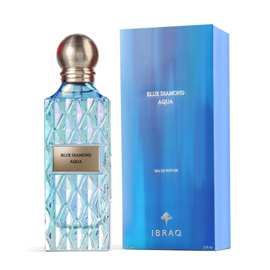 عطر او دو برفيوم بلو دايموند اكوا من ابراهيم القرشي 150 مل