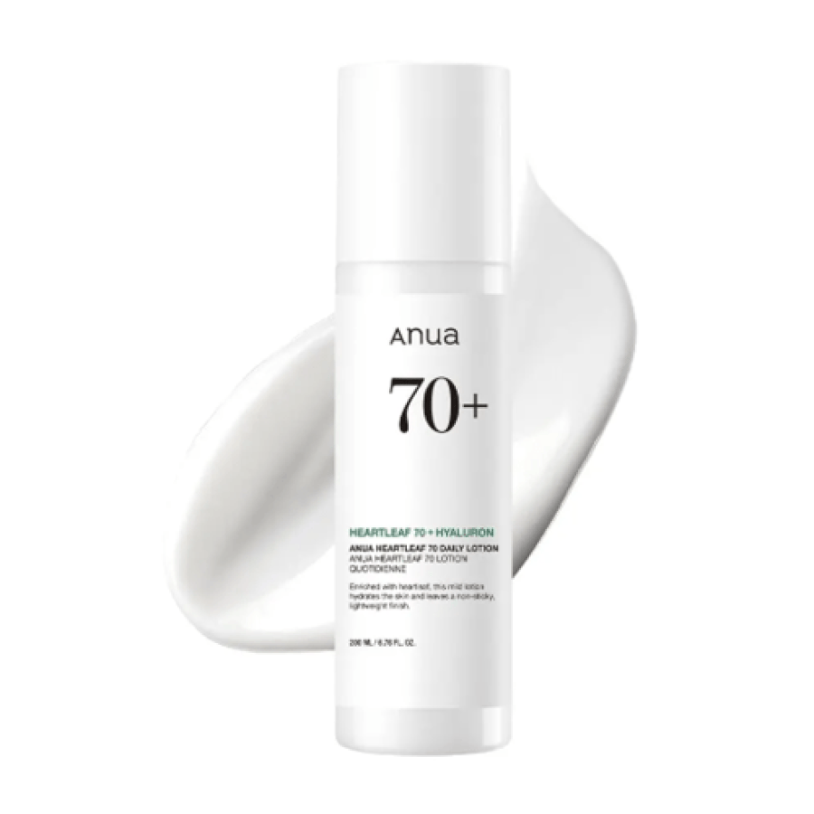 لوشن يومي هارتليف 70 من Anua تركيبة خفيفة 200 مل