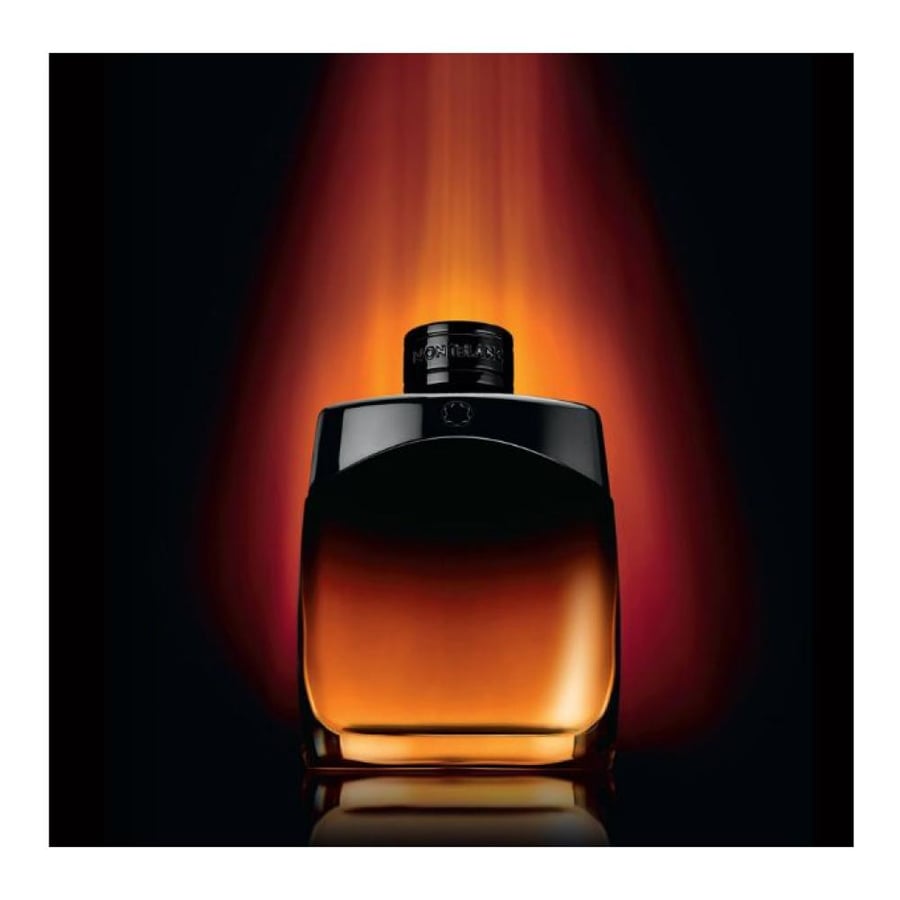 عطر ليجيند نايت أو دو بارفيوم للرجال من مونت بلانك زجاجة براون متدرجة