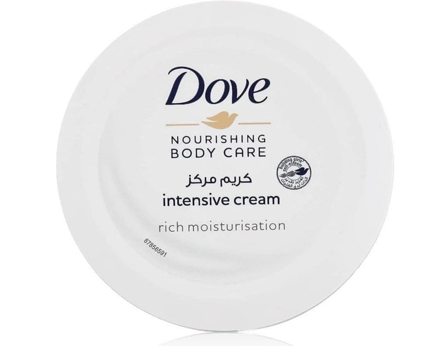 كريم عناية مركزة للجسم من dove مرطب ومغذ 150 مل