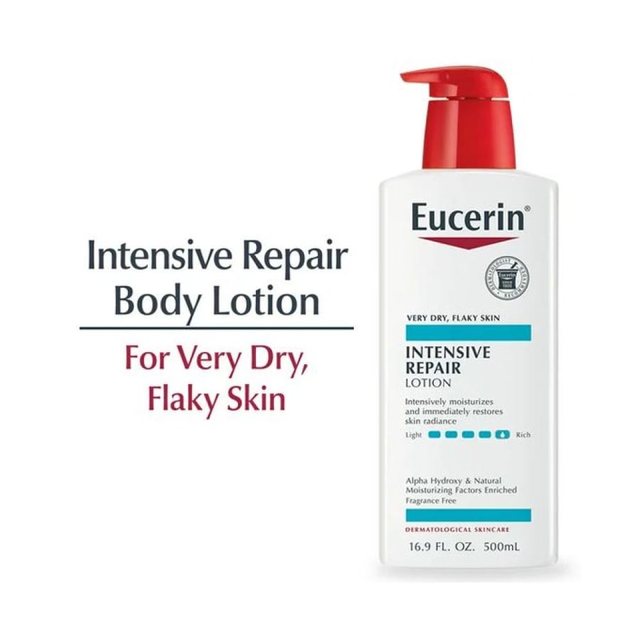 لوشن إصلاح البشرة المكثف من Eucerin مرطب مكثف 500مل بمضخة