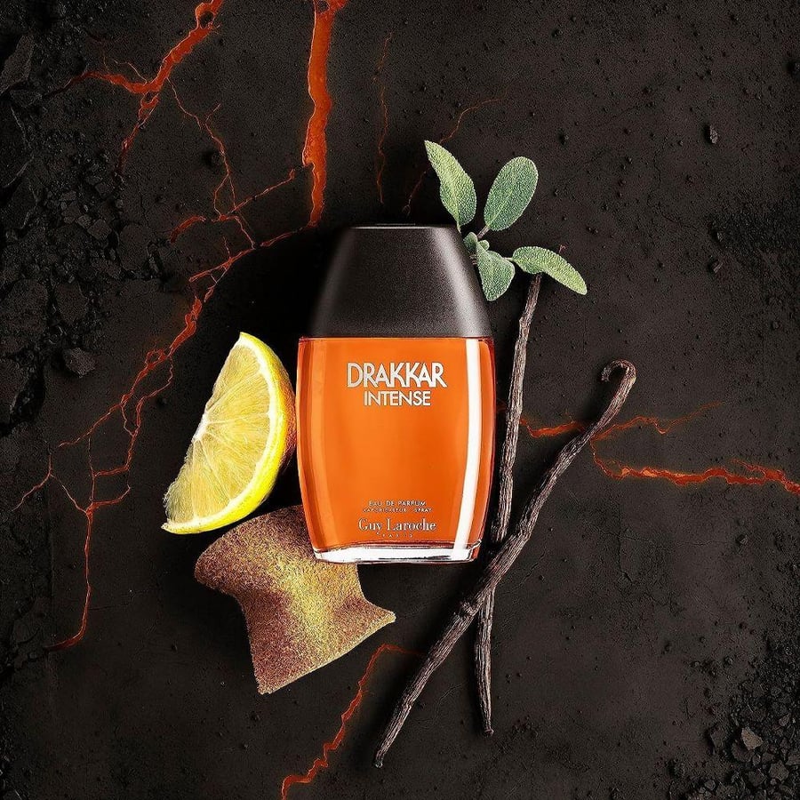 عطر دراكار انتنس او دو برفيوم من غاي لاروش للرجال زجاجة برتقالية