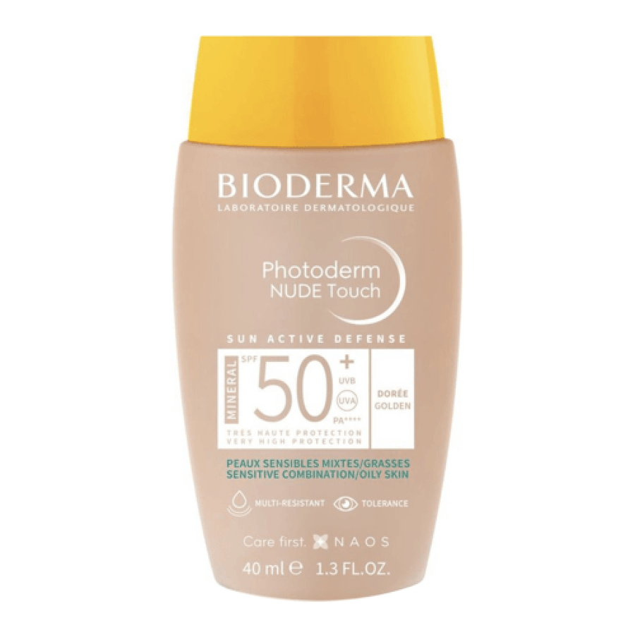 كريم واقي شمس فوتوديرم نود تاتش من بيوديرما SPF 50 40 مل