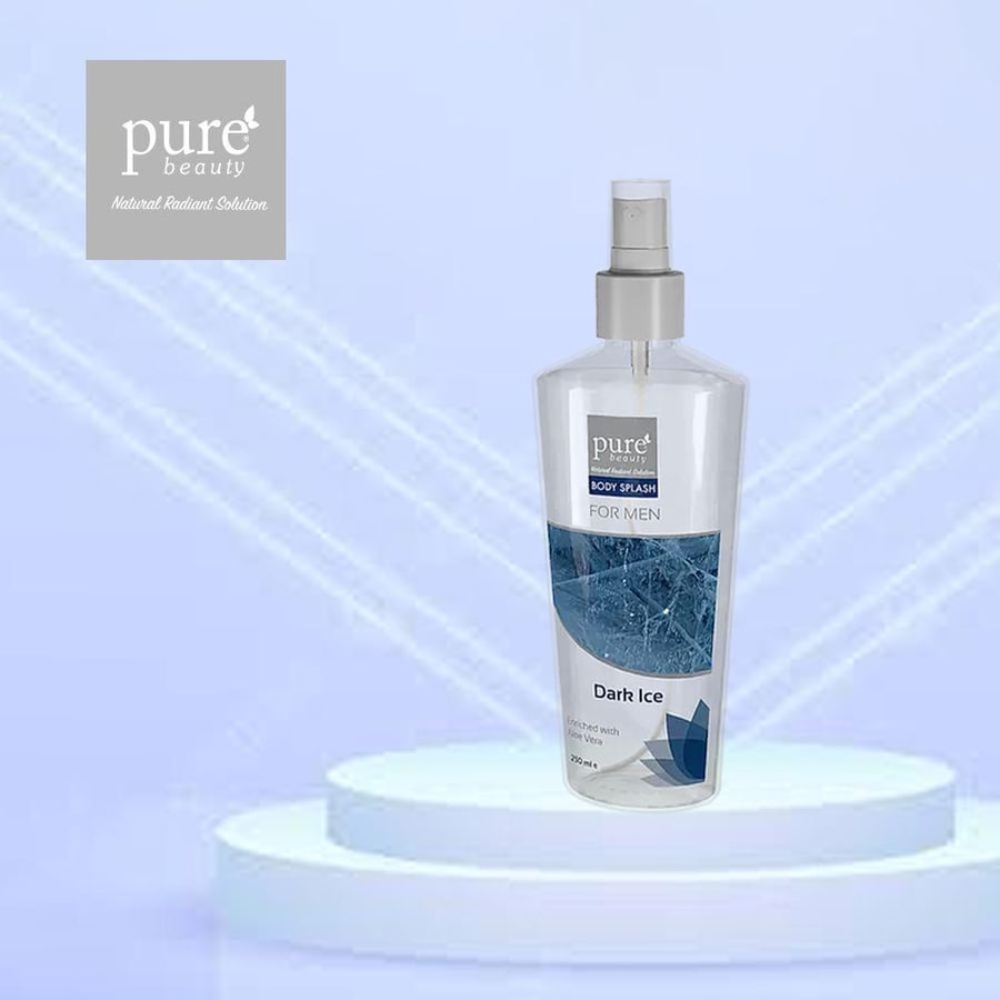 سبراي جسم معطر دارك آيس رجالي من pure beauty 250 مل 769
