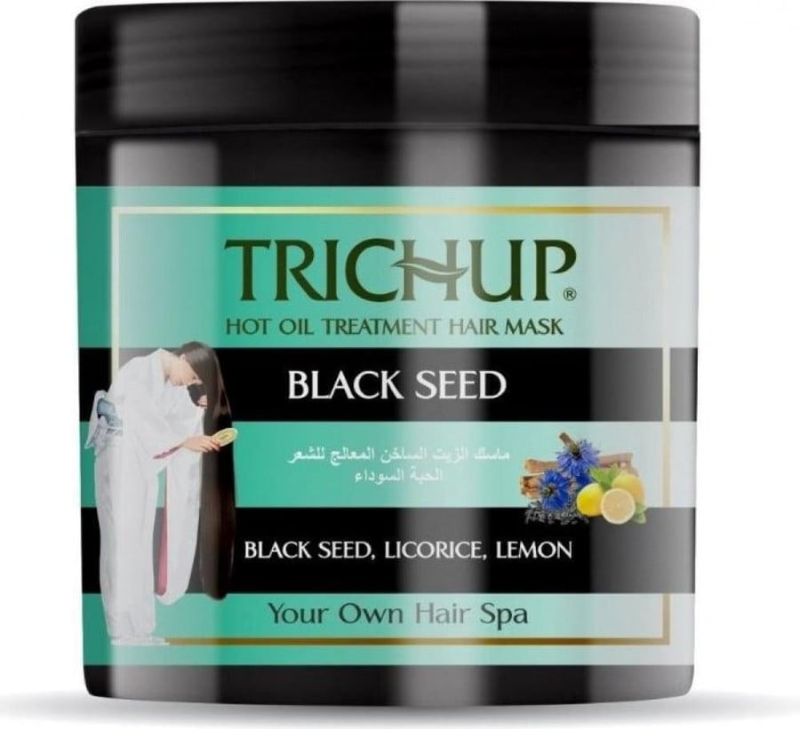 ماسك للشعر من TRICHUP بالحبة السوداء لتقوية وترطيب 500 مل