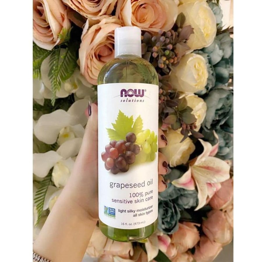 زيت بذور العنب ناو سوليوشنز عبوة بلاستيكية 473 مل 16 fl oz
