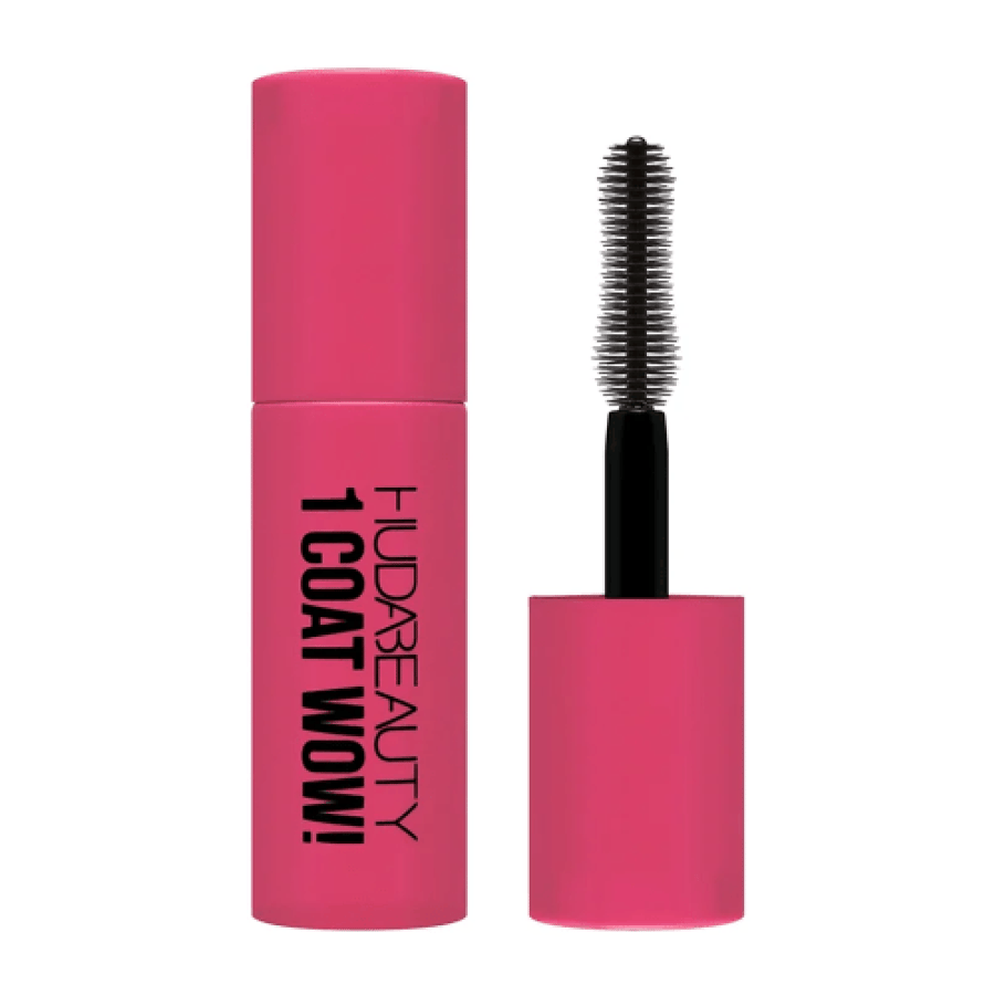 ماسكرا ون كوت واو ميني من Huda Beauty لتكثيف ورفع موديل 7853