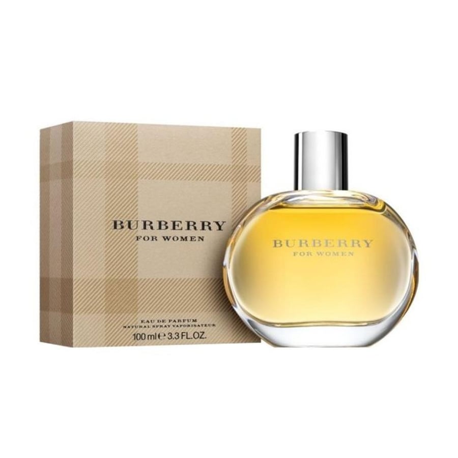 عطر نسائي أو دو برفيوم بربري BURBERRY 100 مل زجاجة صفراء