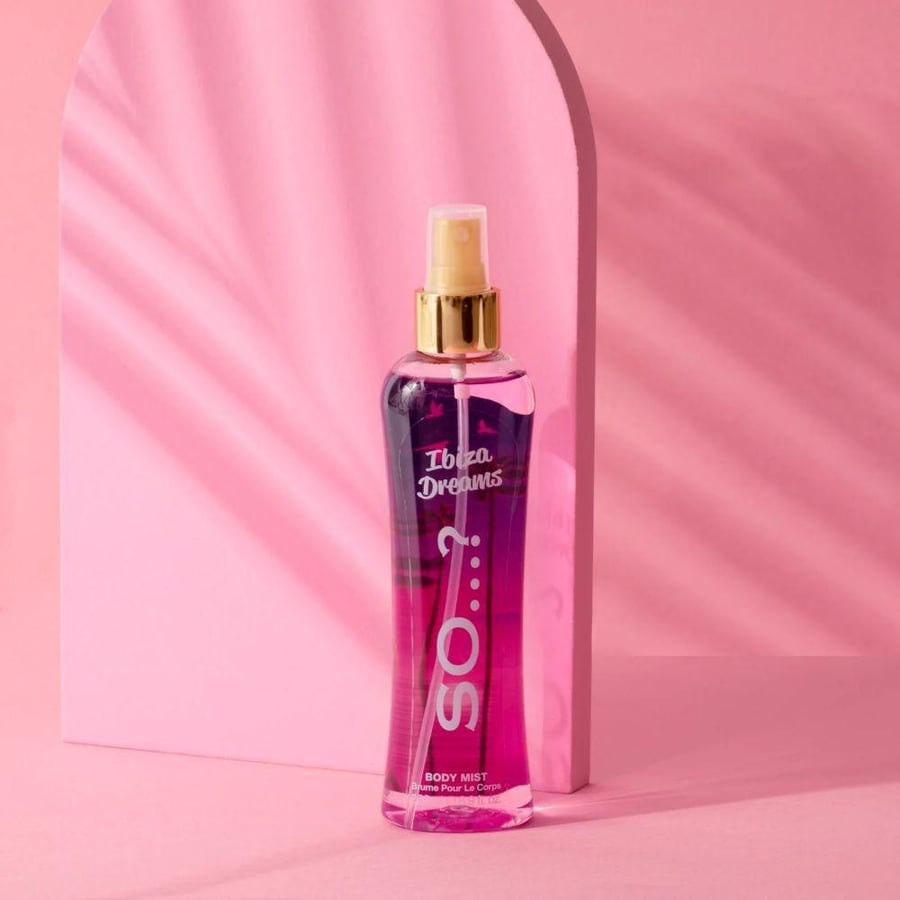 معطر جسم رذاذ Ibiza Dreams من SOS 200 مل وردي فواح