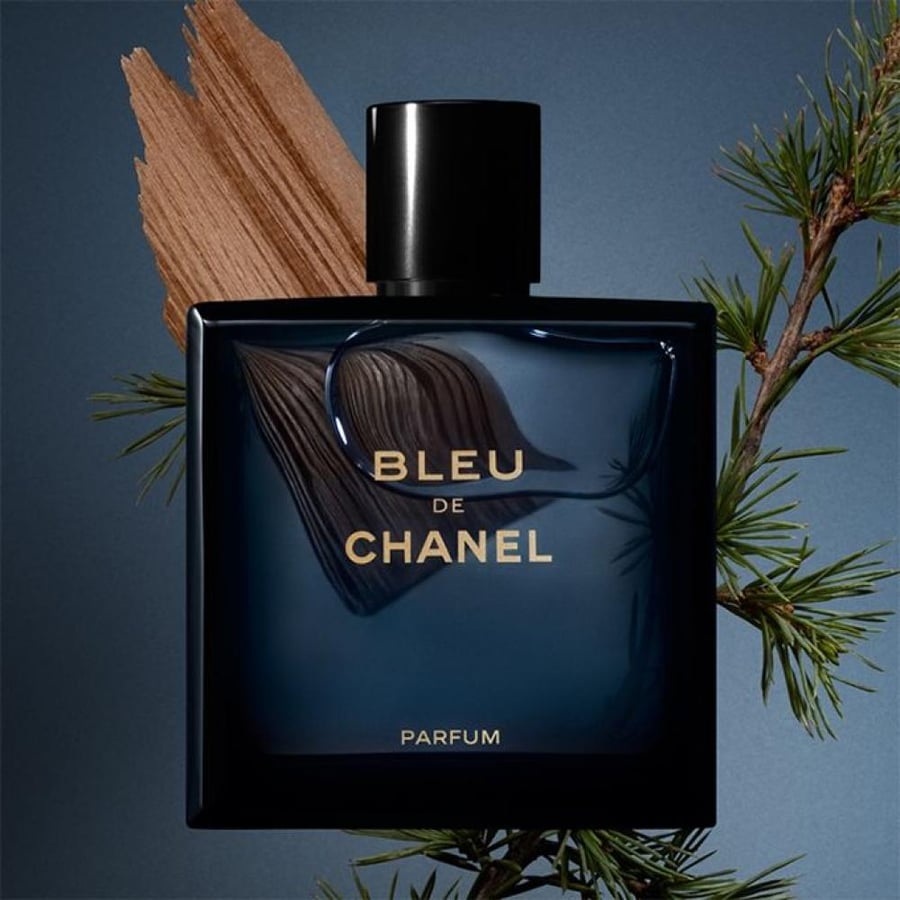 عطر رجالي برفيوم أزرق داكن من Enath بزجاج مستطيلي وغطاء اسطواني