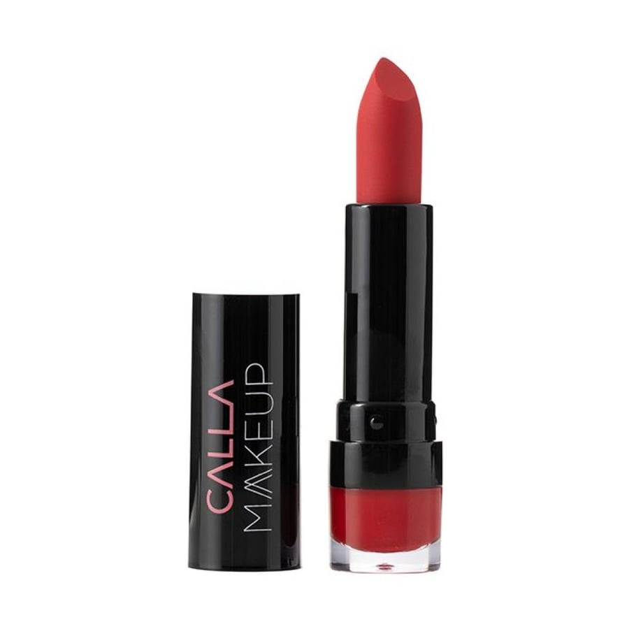 أحمر شفاه ستيك مجموعة 4 قطع من Calla Makeup بدرجات أحمر خوخي بني وردي