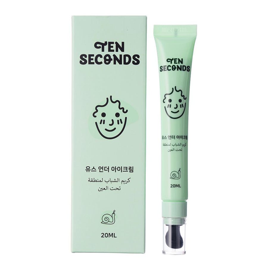 كريم منطقة تحت العين للشباب TEN SECONDS 20ML Mint Green