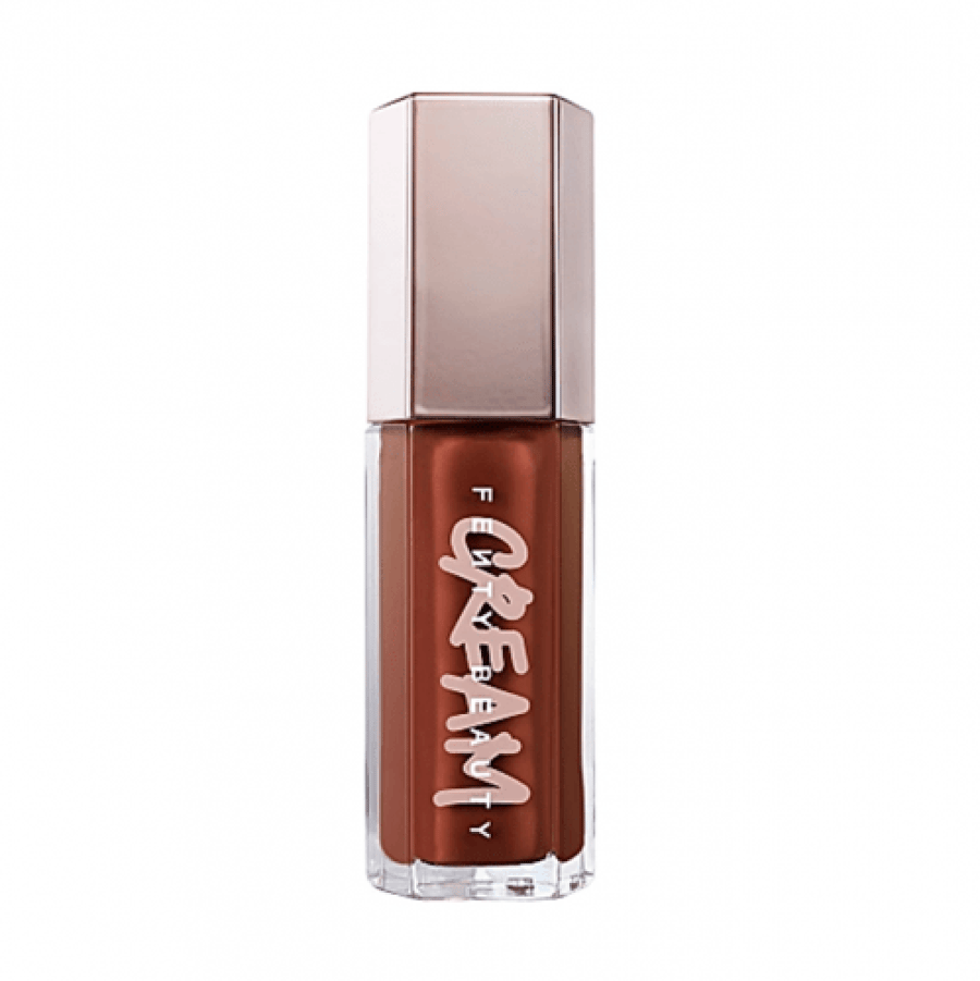 ملمع ومكبر شفاه بومب كريم من Fenty Beauty 04 كوكي جار بني