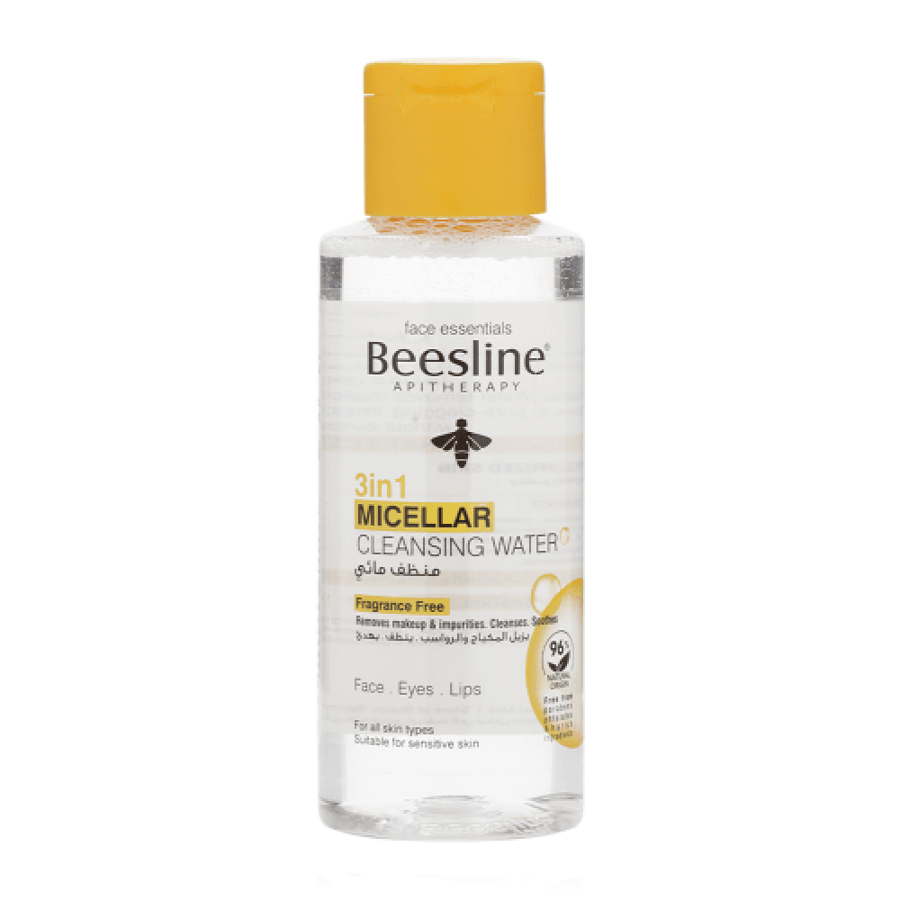 منظف مائي 3 في 1 للوجه من Beesline 100 مل شفاف