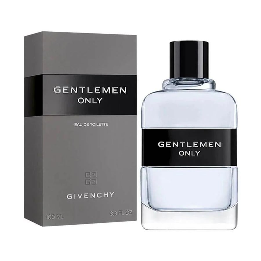 عطر جنتلمان أونلي أو دو تواليت من جيفنشي 100 مل زجاجة سوداء