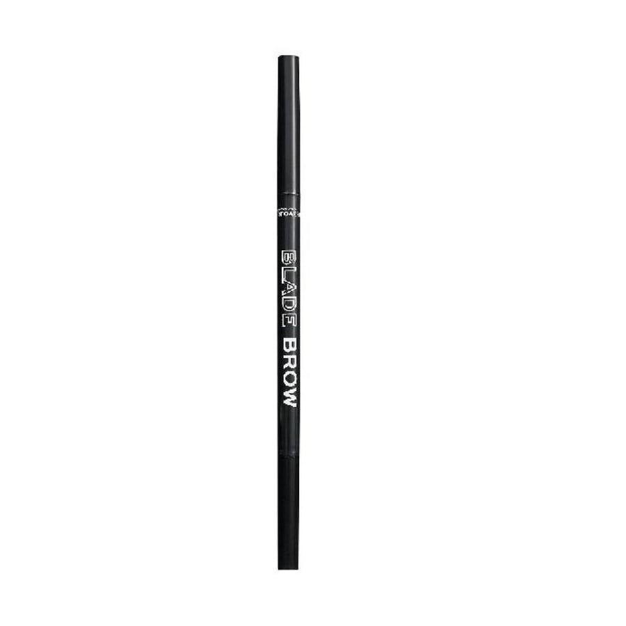 قلم حواجب دقيق من Maybelline - رأس مدبب وسبولي، أسود