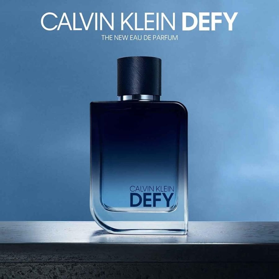 عطر او دو برفيوم ديفي للرجال من Calvin Klein 100 مل أزرق داكن