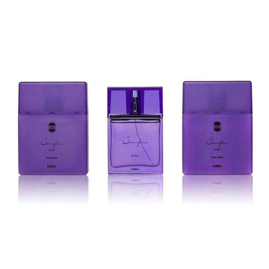 عطر مجموعة ساكريفايس النسائية من أجمل طقم 3 قطع