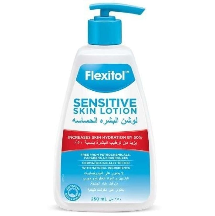 لوشن ترطيب البشرة الجافة من Flexitol فليكسيتول 250 مل