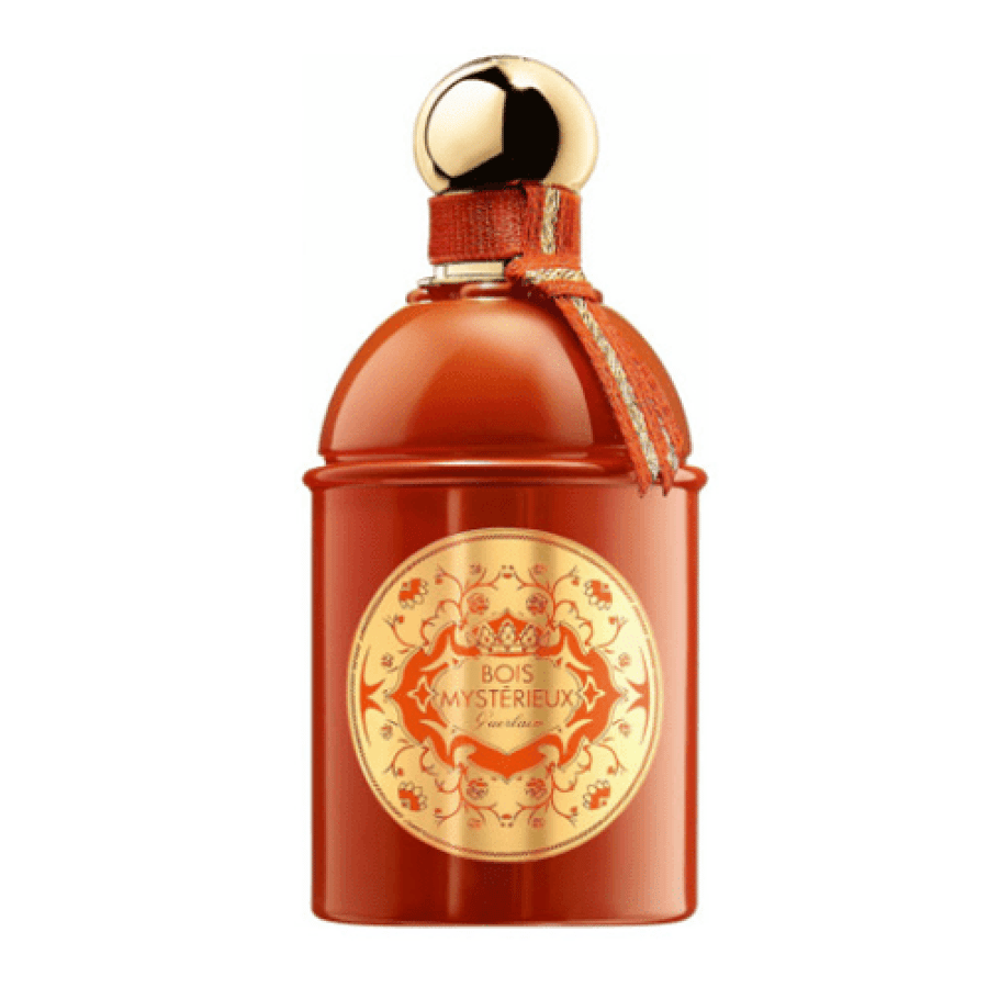 عطر او دو برفيوم Maison Francis Kurkdjian زجاجة بنية بغطاء ذهبي وشريط أحمر