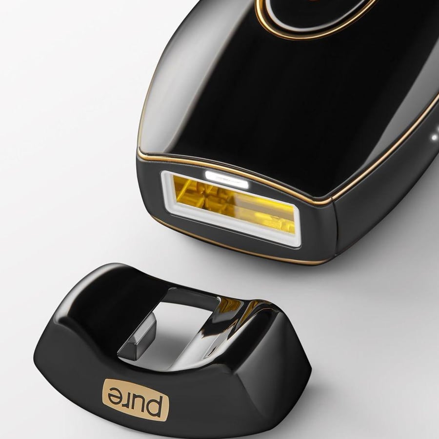جهاز إزالة الشعر IPL PureFit من SmoothSkin أسود وأبيض