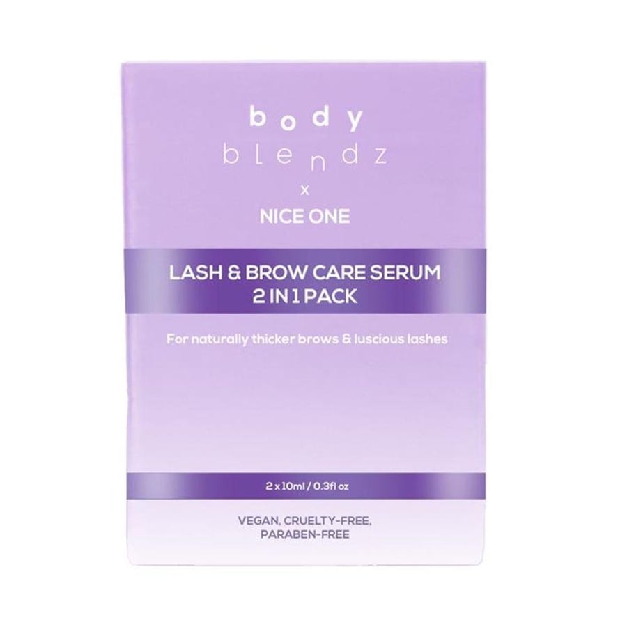 سيروم الحواجب والرموش مجموعة قطعتين للعناية من body blendz