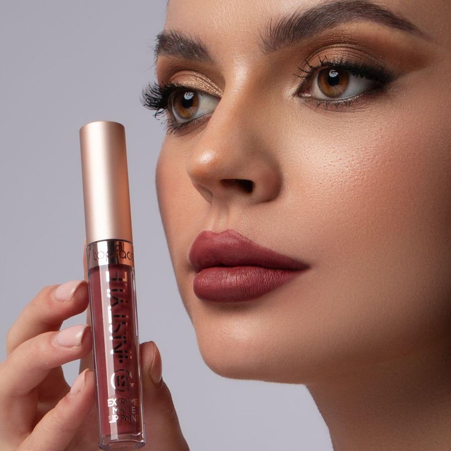 أحمر شفاه سائل مطفي اكستريم من Instyle درجة 026 بني