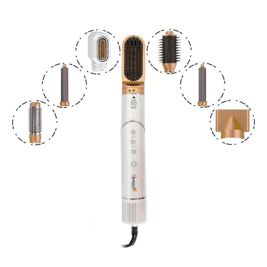 فرشاة استشوار شعر كهربائية 7 في 1 من Garrah GJ3226