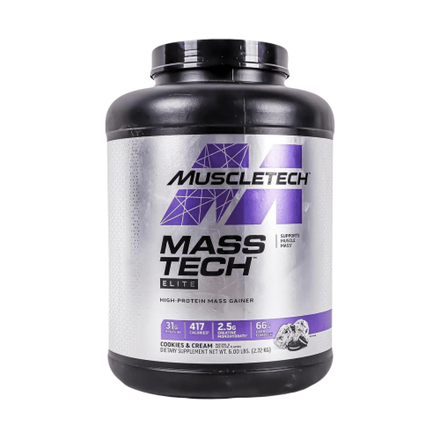 مسحوق البروتين ماس تيك إيليت MuscleTech نكهة كوكيز وكريمة