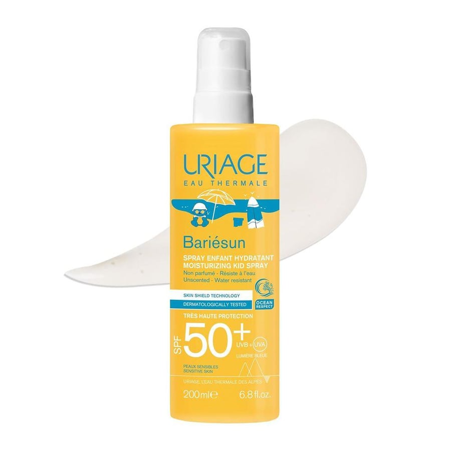 واقي شمس بخاخ للأطفال يورياج SPF50 مرطب 200 مل