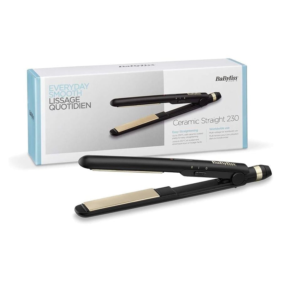 مكواة شعر سيراميكية تمليس BaByliss موديل 6218 230C