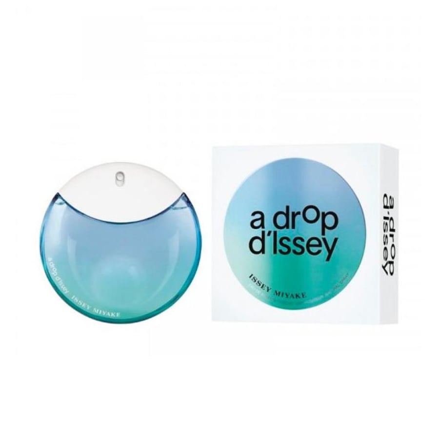 عطر او دو برفيوم A Drop dIssey من Issey Miyake زجاج أزرق كروي