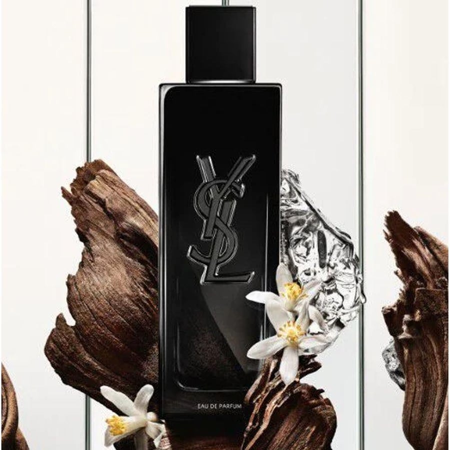 عطر ماي سلف او دو برفيوم ايف سان لوران للرجال زجاج أسود 2984