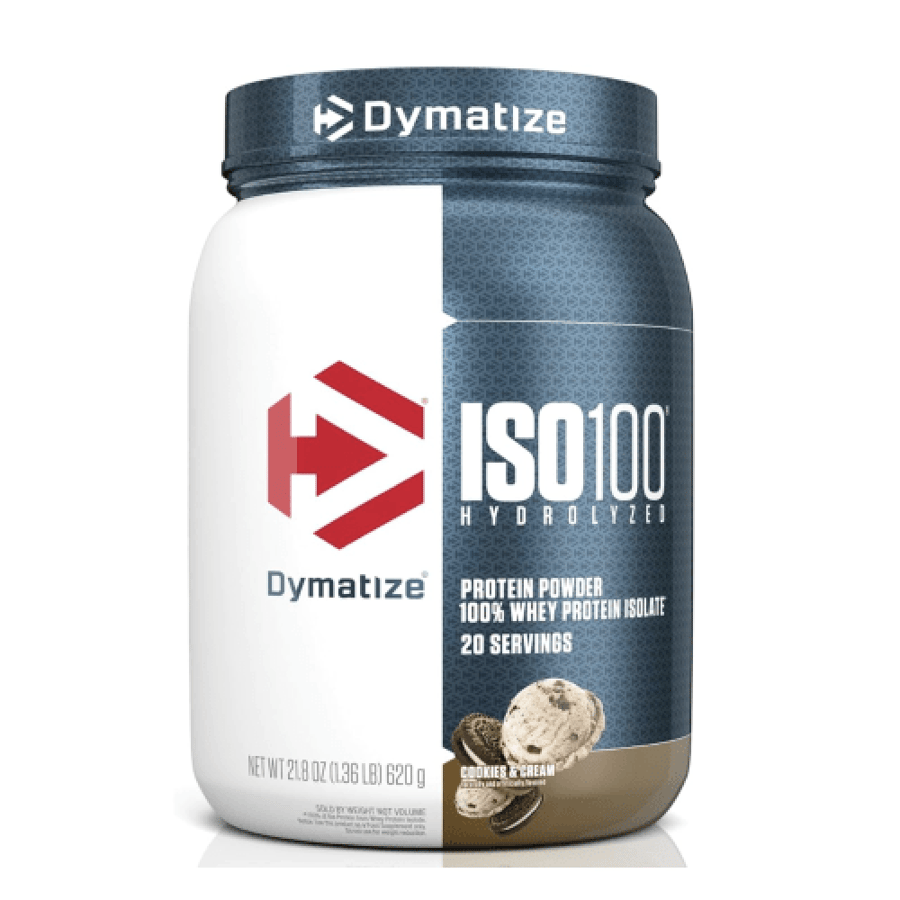 مسحوق بروتين ISO100 ديماتيز كوكيز آند كريم 5 lb عبوة بلاستيكية