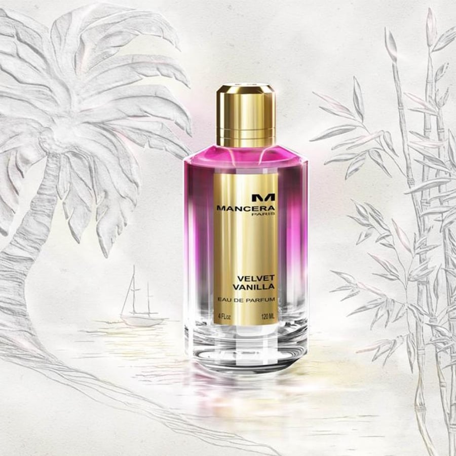 عطر او دو برفيوم فيلفت فانيليا من Enath 120 مل زجاجة وردية بغطاء ذهبي
