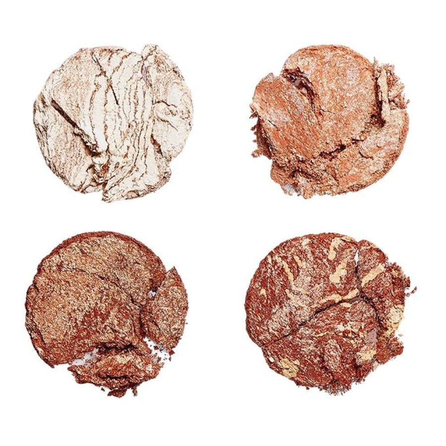 باليت خدود روز جولد من Makeup Revolution 4 أقراص كومباكت